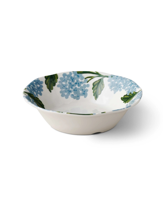 Hydrangea Melamine Bowls (Set of 4)