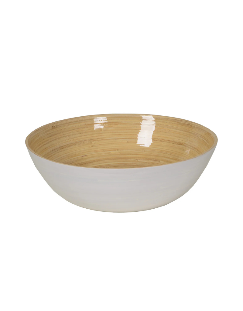Bamboo Classic Bowl with Salad Server Set