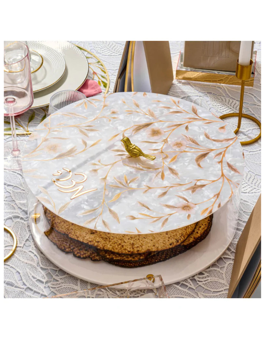 Floral Bird Matzah Box