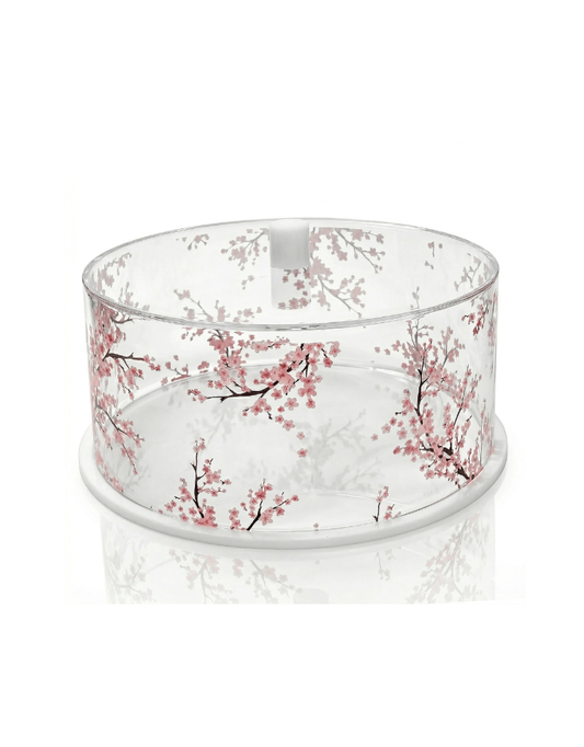 Round Cherry Blossom Cake Dome
