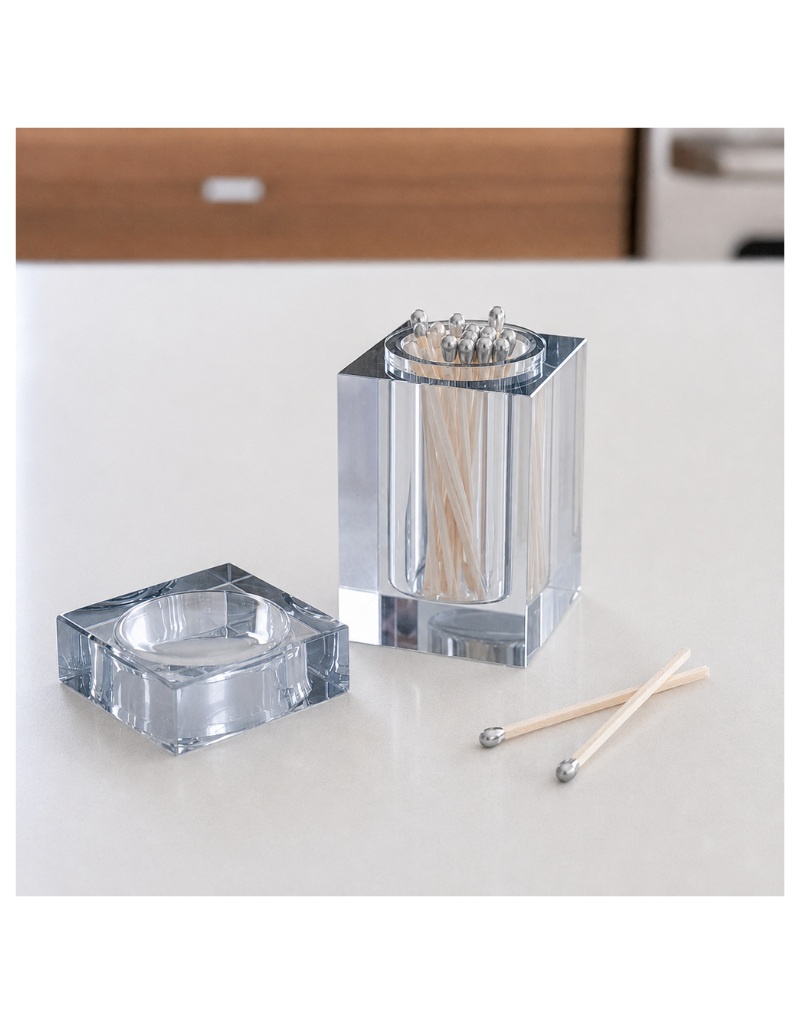 Crystal Match Holder
