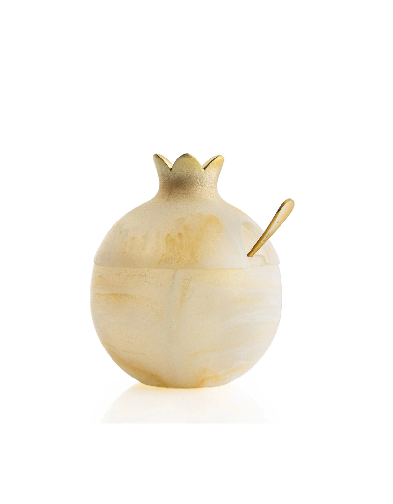 Resin Pomegranate Honey Dish