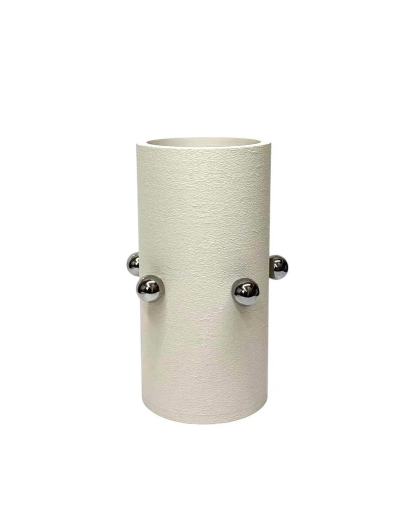 Vista Vase - Chrome