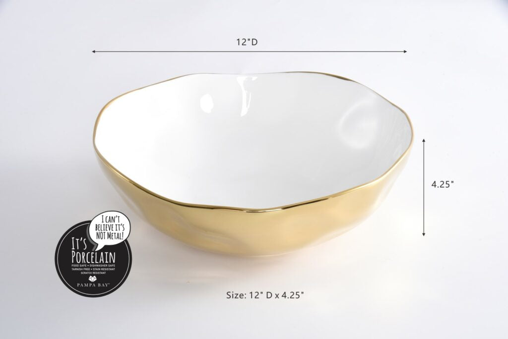 Wide Porcelain Bowl