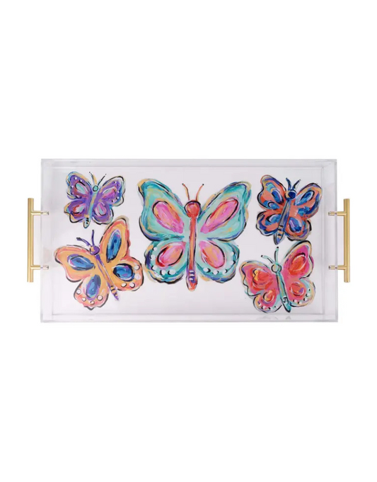 Butterfly Acrylic Tray