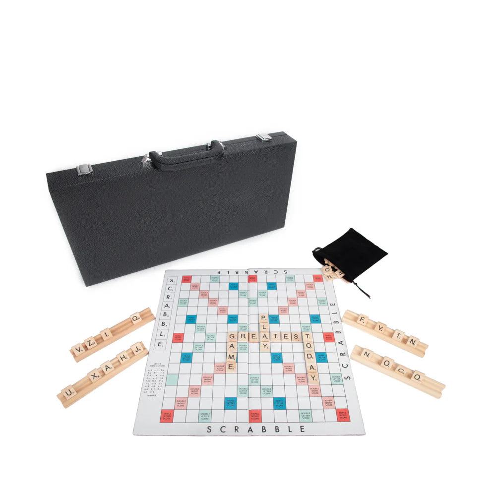Onyx Black Scrabble Set
