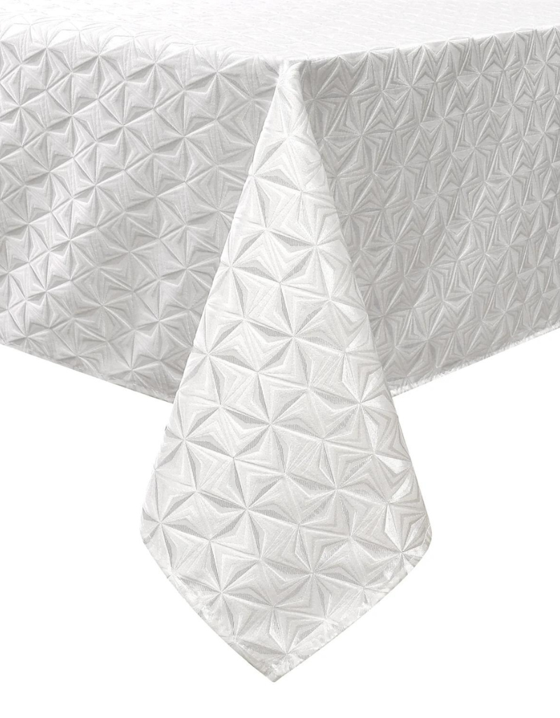 Jacquard Exquisite Silver Tablecloth #1360