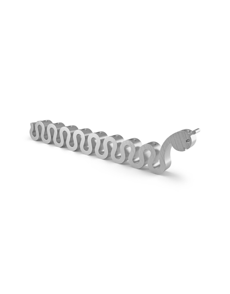 Snake Anodized Menorah
