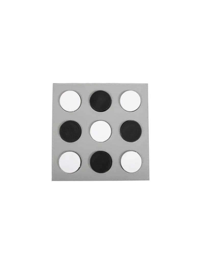 Tyler Grey Tic Tac Toe Set