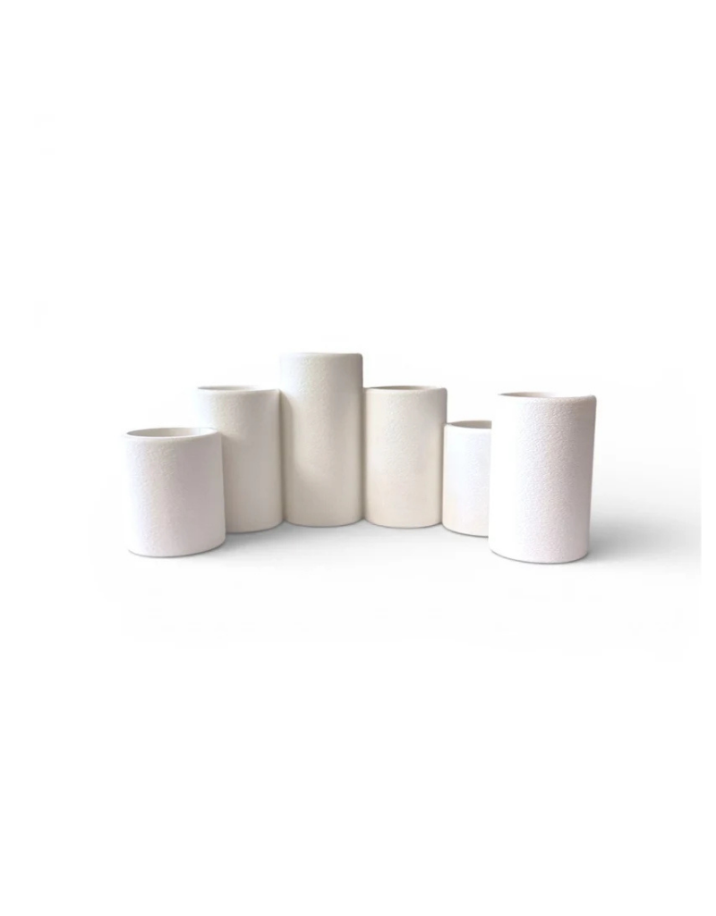 Sorriso White Vase