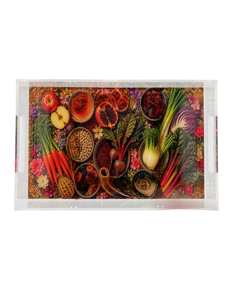 11x17 Acrylic Rosh Hashanah Trays