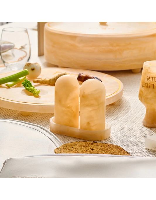 Resin Salt & Pepper Shaker Set