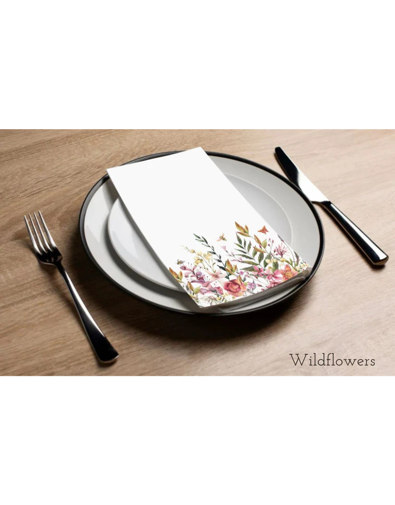Floral Printed Luxury Guest Towels (More Options)