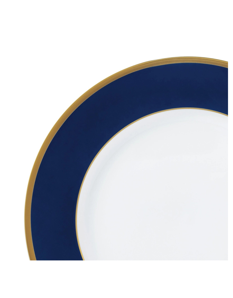 Gail Dark Blue 20pc Bone China Dinnerware Set
