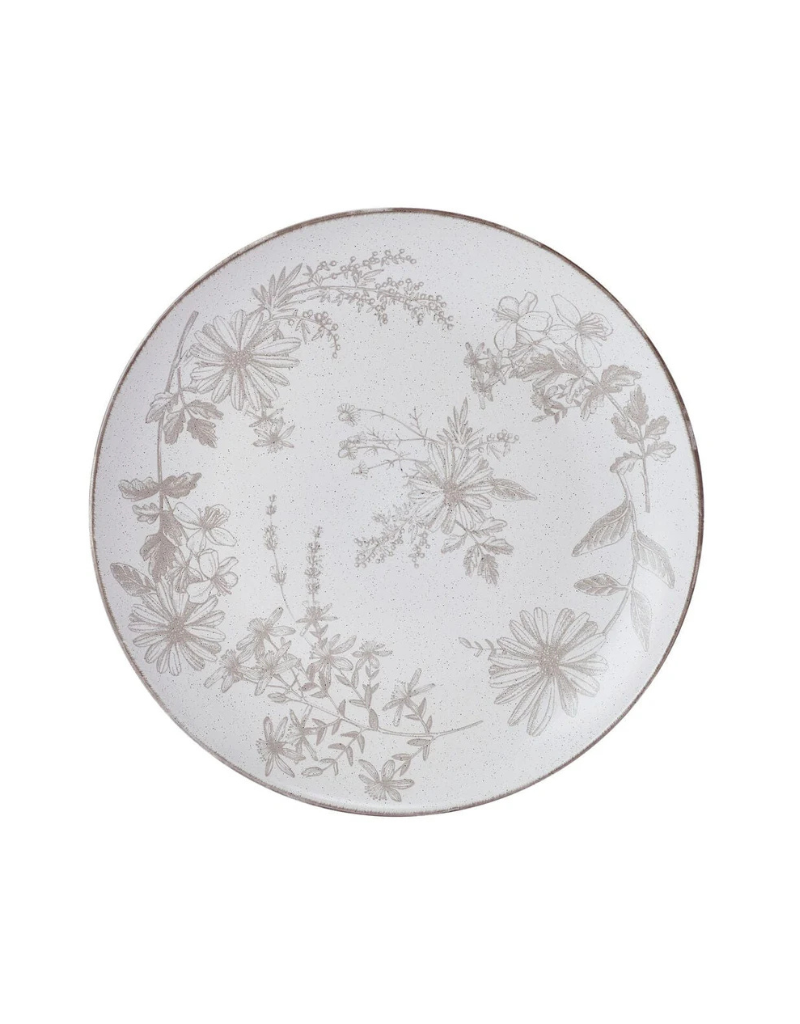 Enchanted Bloom 12pc Stoneware Dinnerware Set