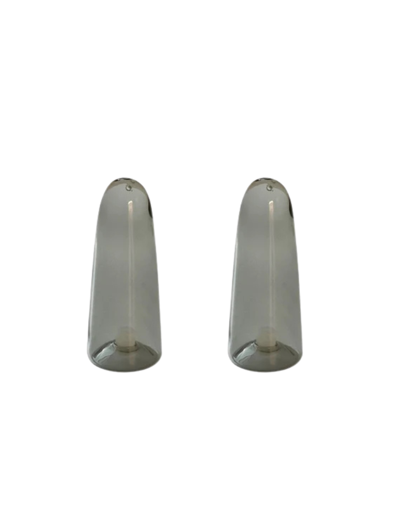 Colored Glass Salt Shakers