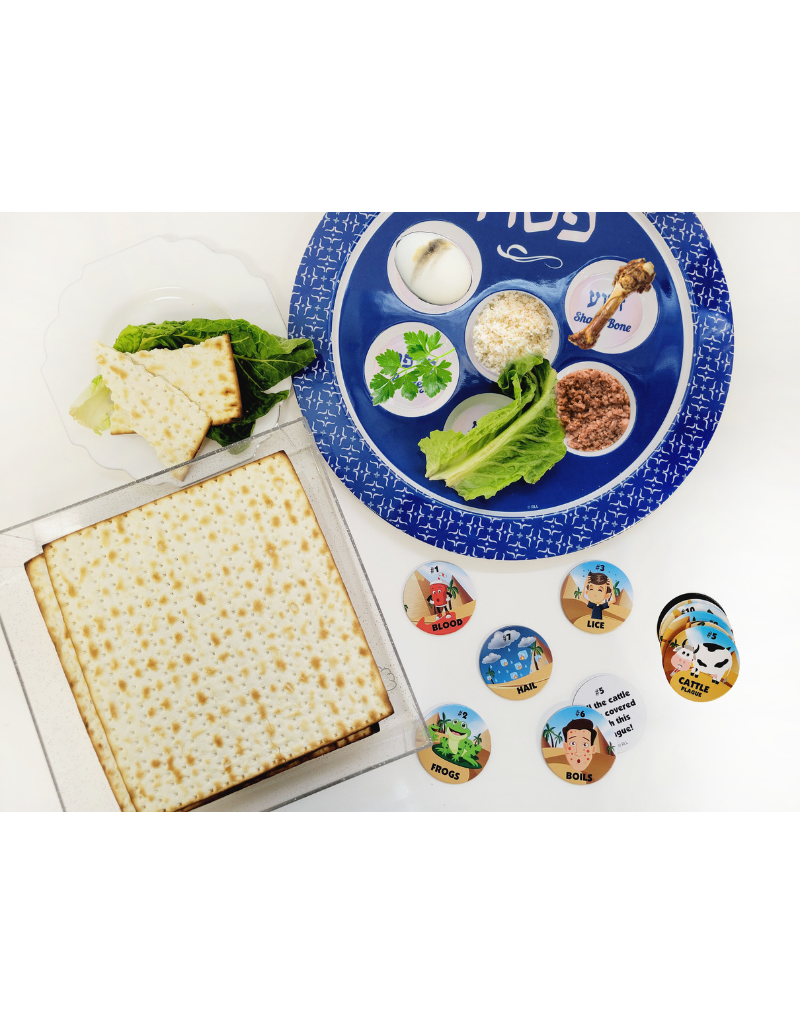 Passover Chipboard Table Scatter