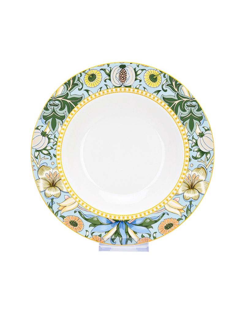 Morris Garden 24pc Porcelain Dinnerware Set