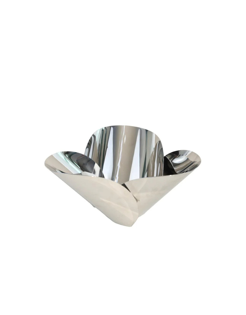 Stainless Steel Curved Bowl