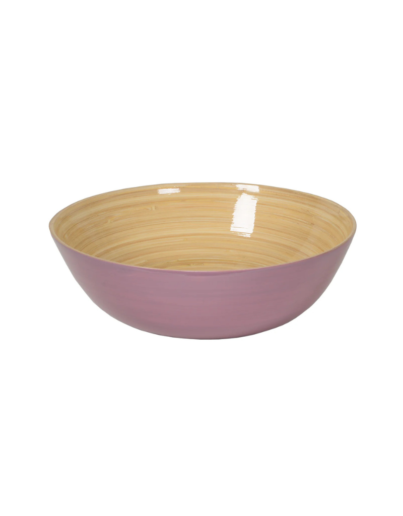 Bamboo Classic Bowl with Salad Server Set
