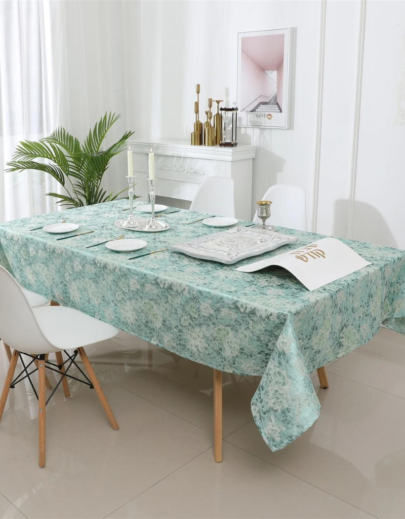 Jacquard Tablecloth Forest Green #1320 SALE