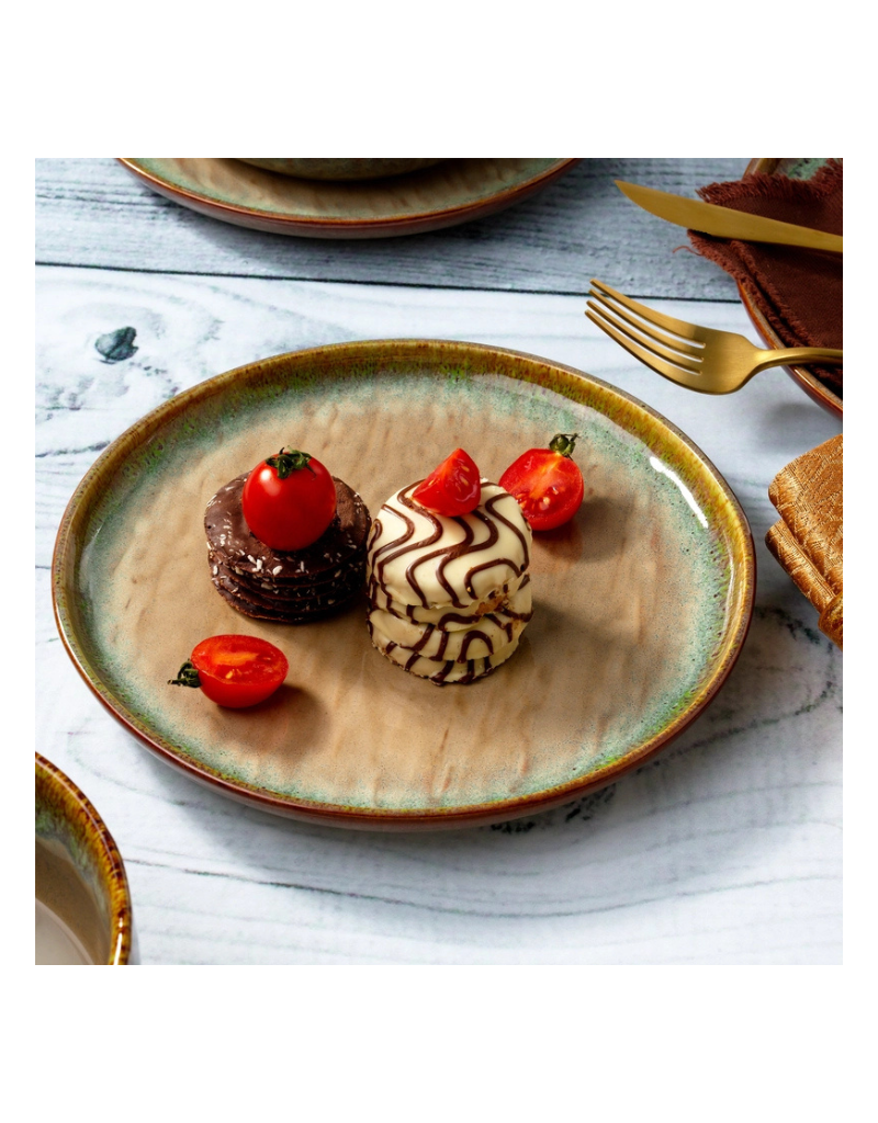 Alyssa 12pc Stoneware Dinnerware Set