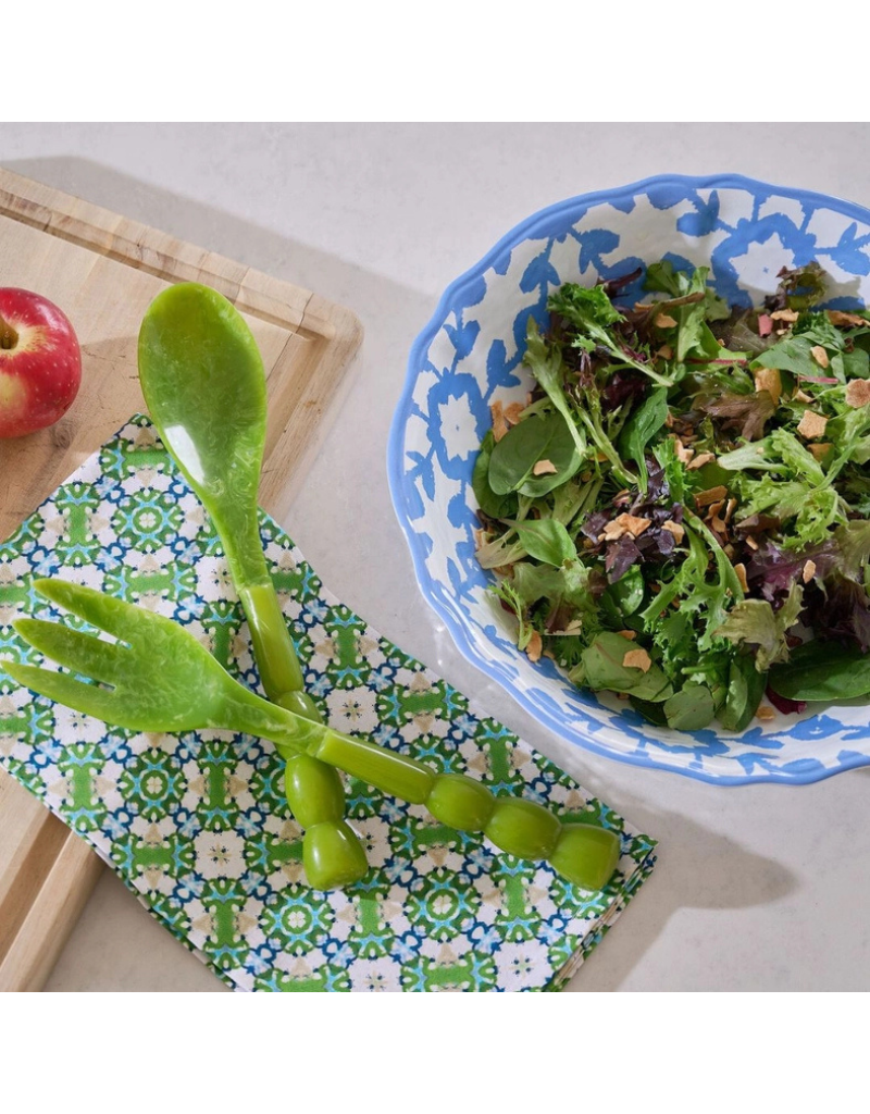 Highlands Blue Melamine Serving Bowl