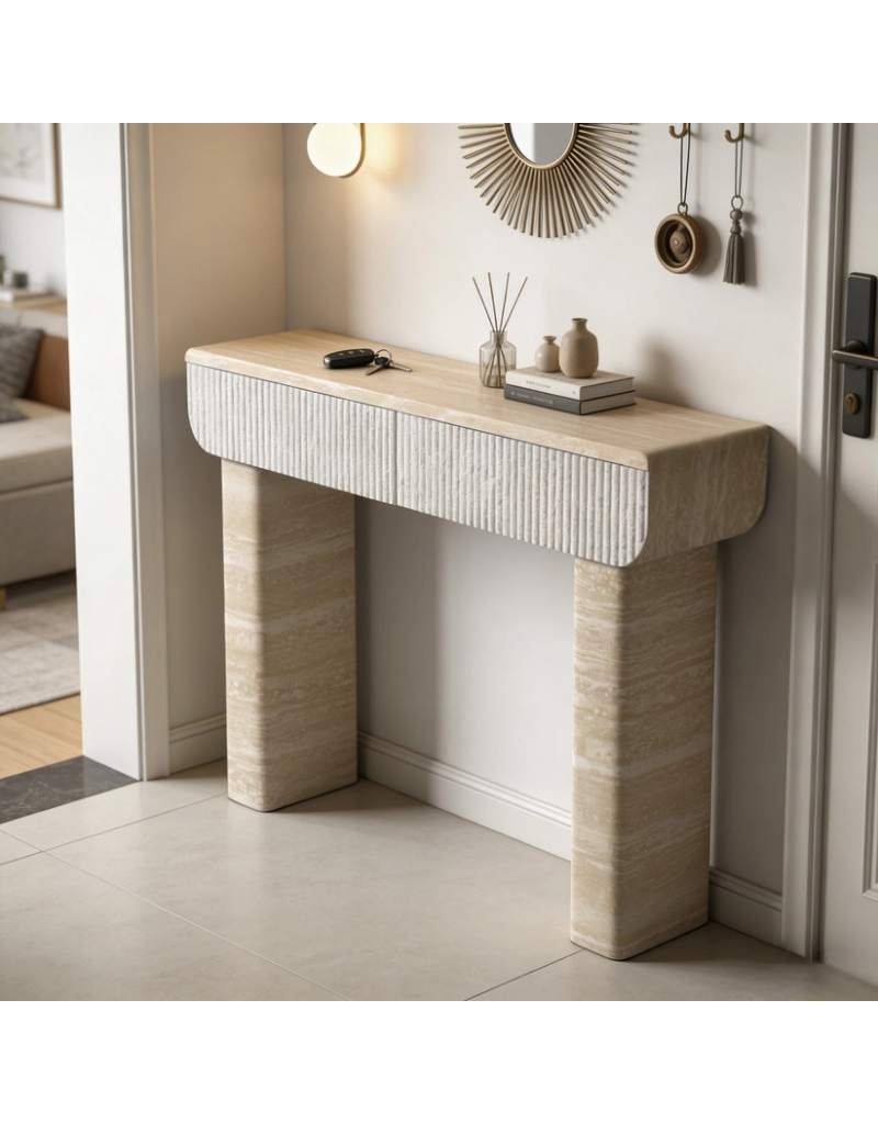 Minimalist Entryway Console Table
