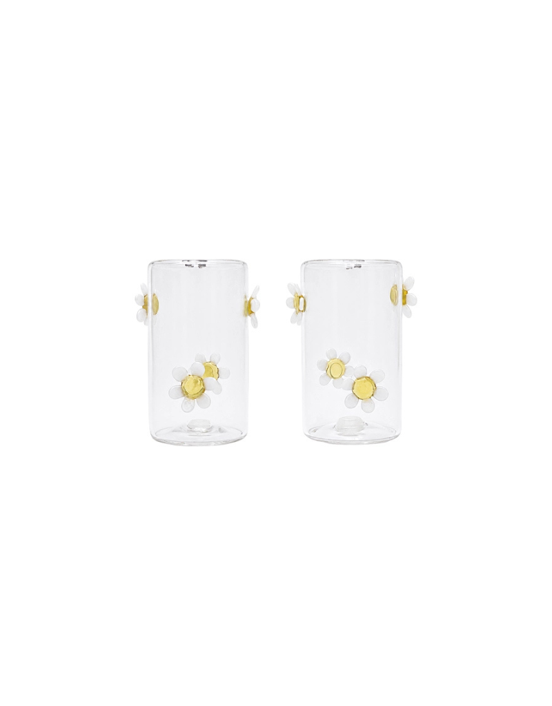 3D Daisy Flower Salt and Pepper Set
