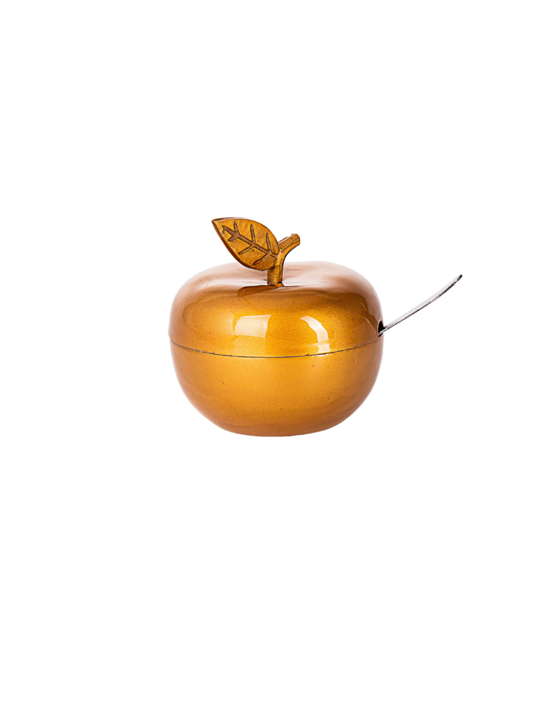 Enamel Apple Honey Dish