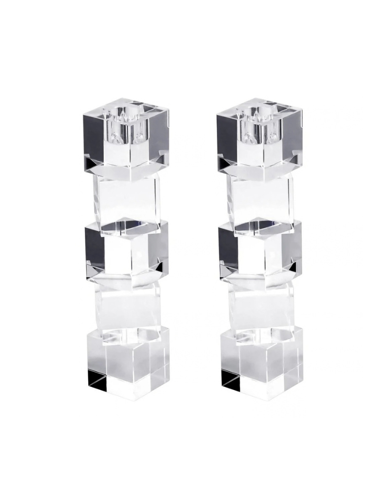 Crystal Taper Candle Holder