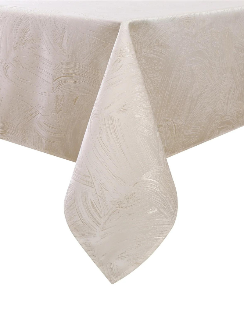 Jacquard Sketch Gold Tablecloth #1366