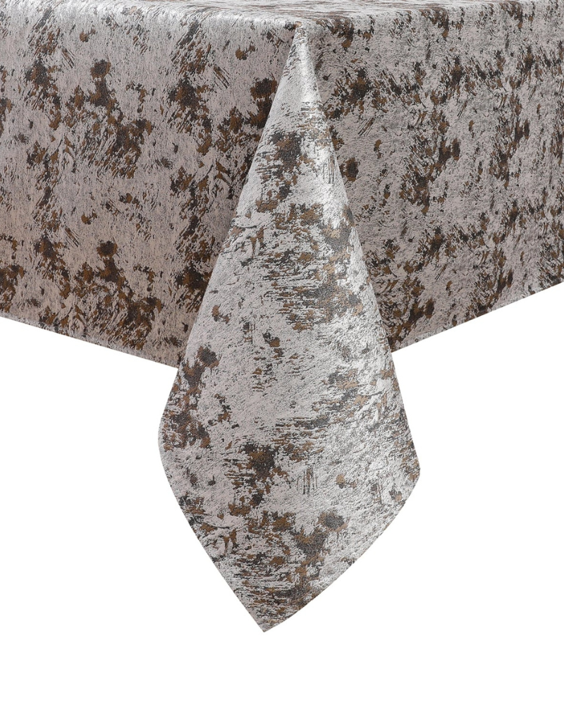 Jacquard Desert Grey Tablecloth #1370