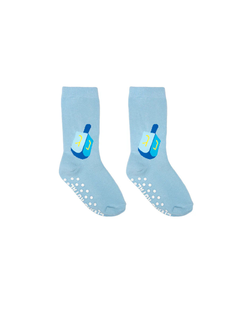 Kids Dreidel 3D Hanukkah Socks