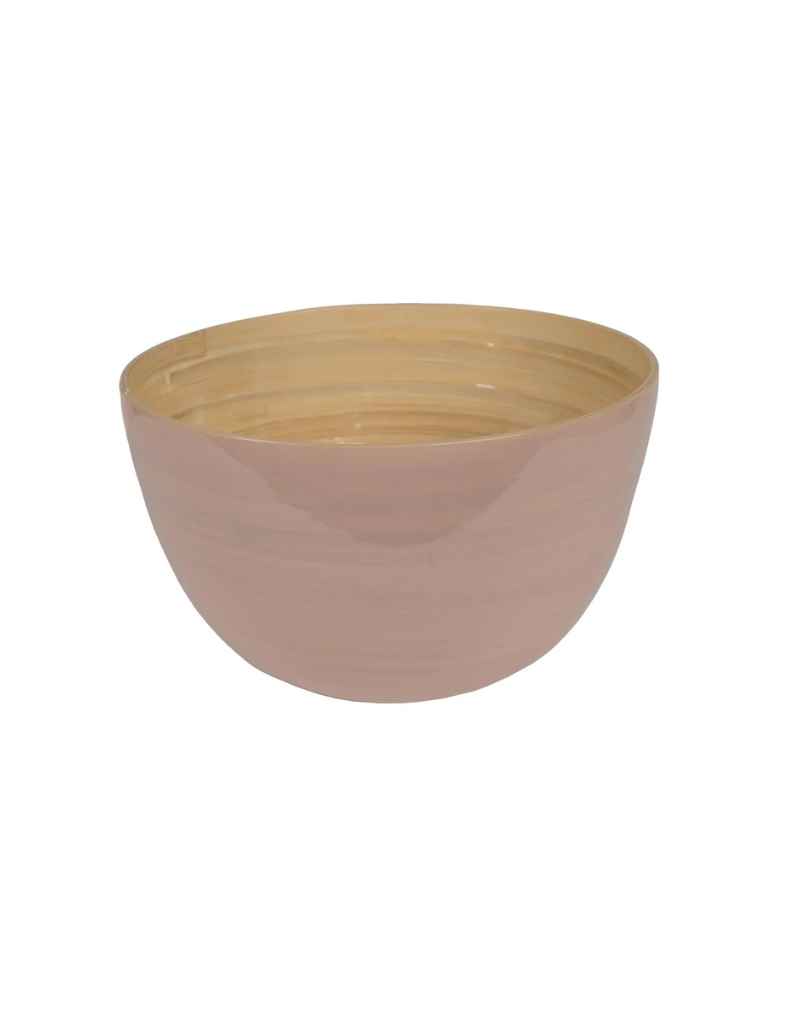 Bamboo Mixing Bowl with Salad Server Set