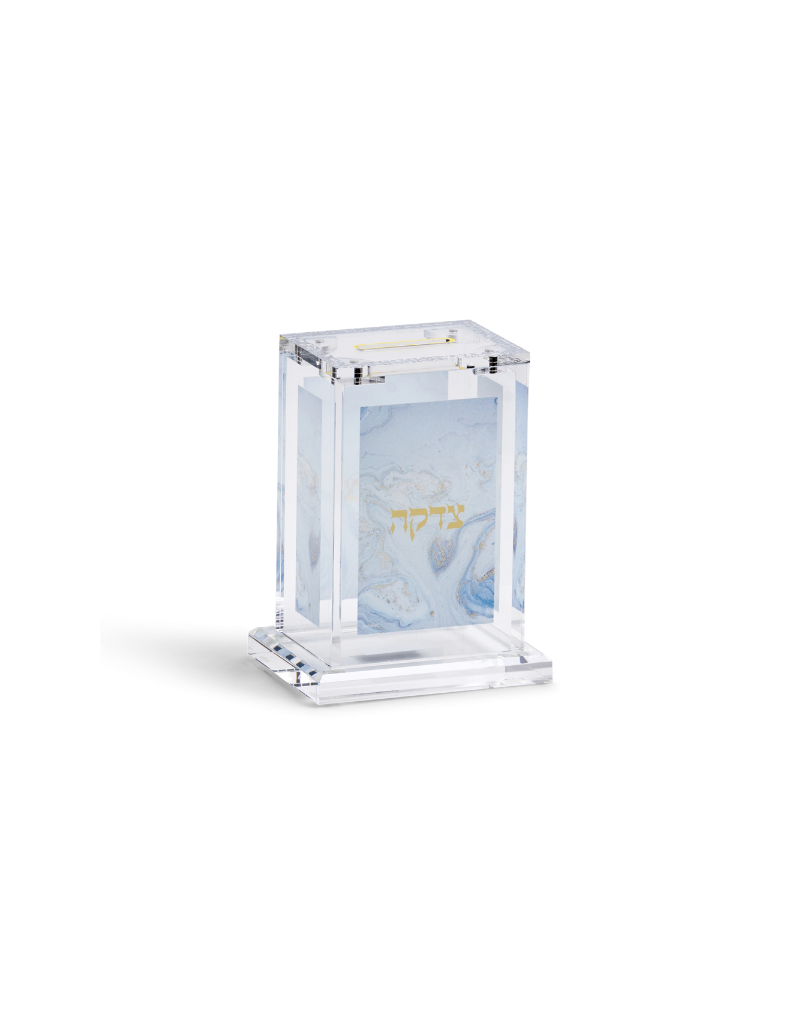 Acrylic Tzedakah Box (Options)