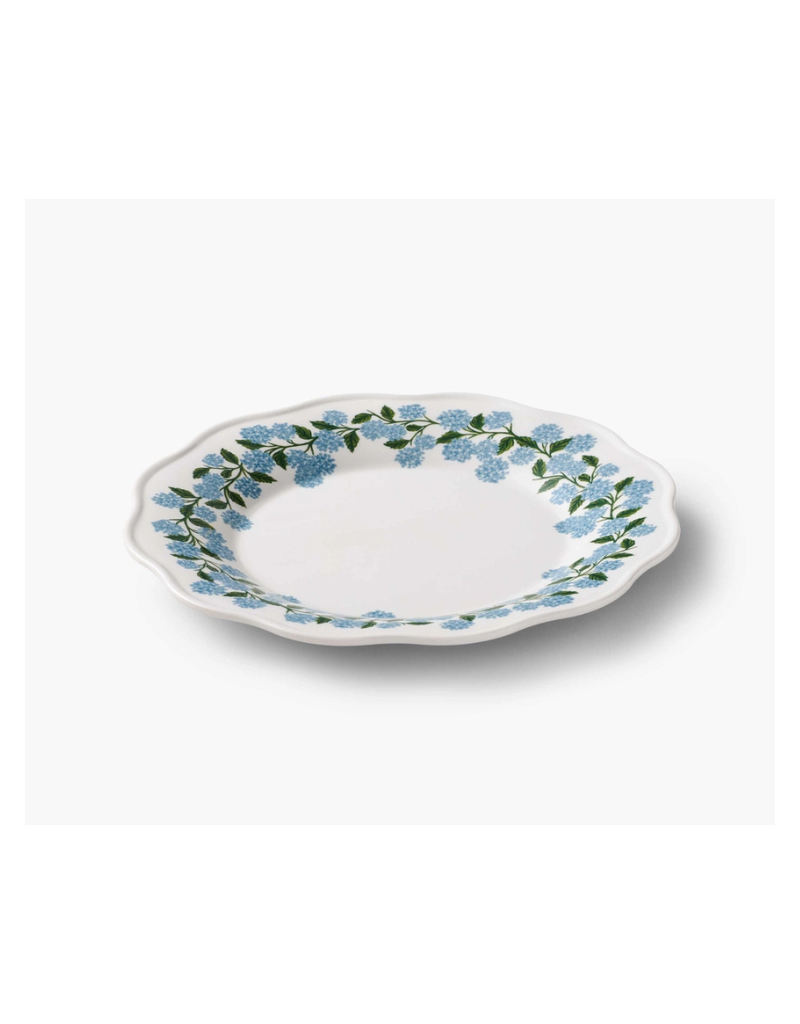 Hydrangea Melamine Dinner Plates (Set of 4)