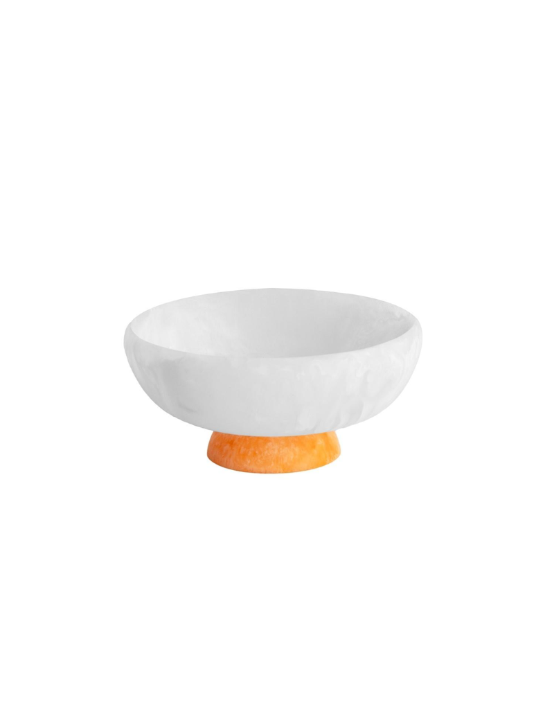 RESIN Sorbet Medium Round Bowl with Base