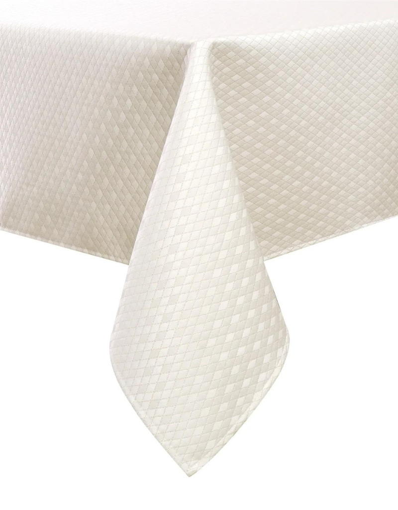 Jacquard Diamond Gold Tablecloth #1364