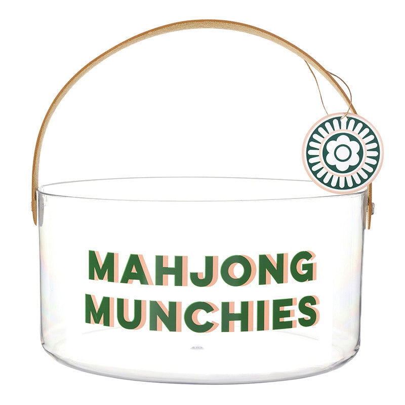 Acrylic Mahjong Munchies Party Bucket