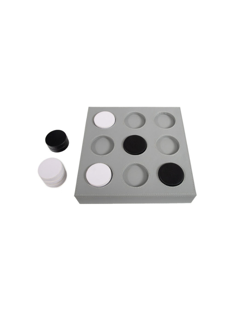 Tyler Grey Tic Tac Toe Set