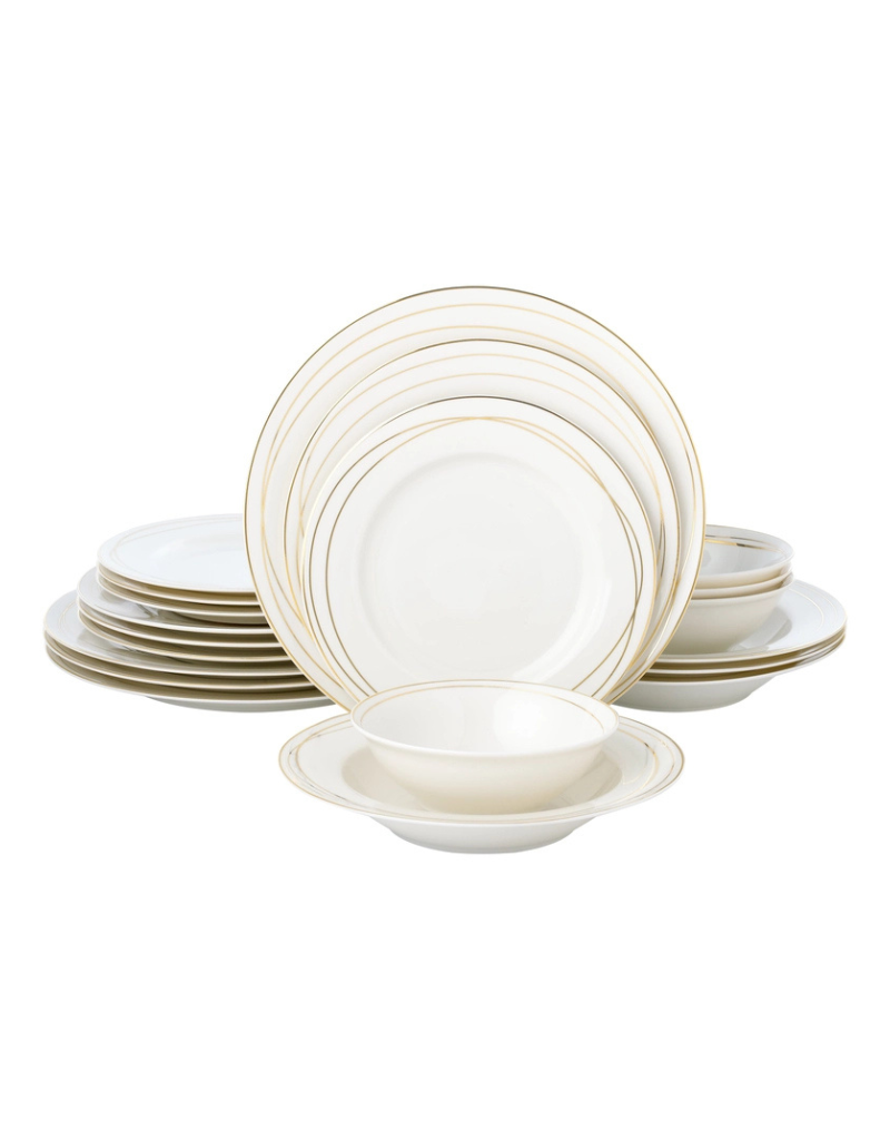 Sisi 20pc Bone China Dinnerware Set