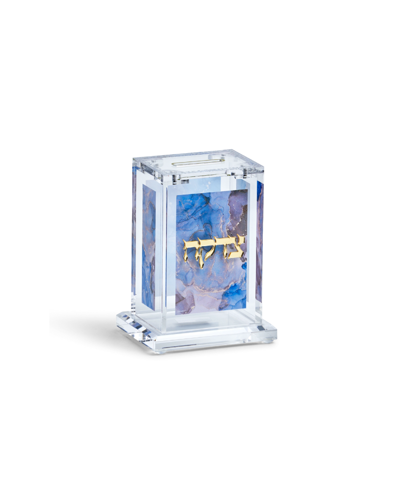 Acrylic Tzedakah Box (Options)