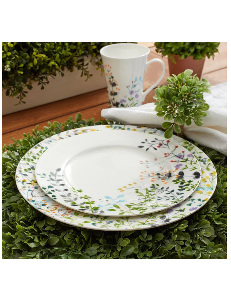 Tivoli Garden 16pc Bone China Dinnerware Set