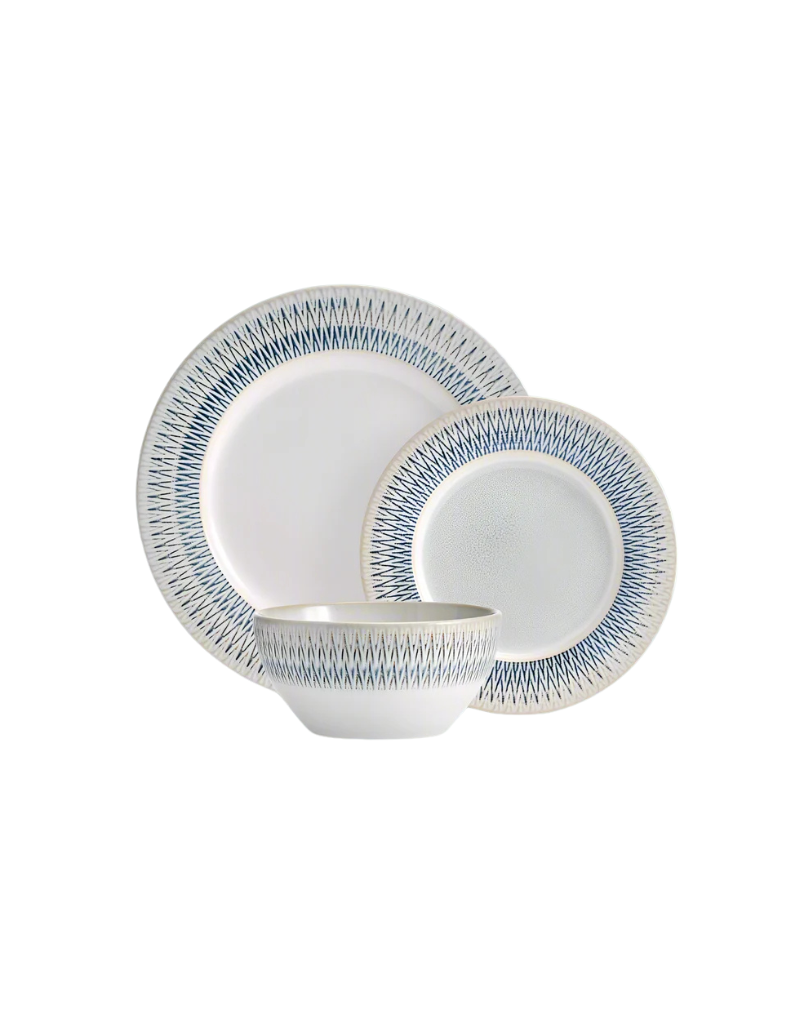 Casey 12pc Stoneware Dinnerware Set