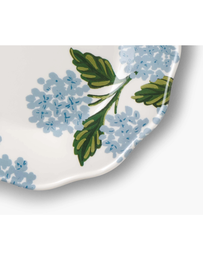 Hydrangea Melamine Dessert Plates (Set of 4)