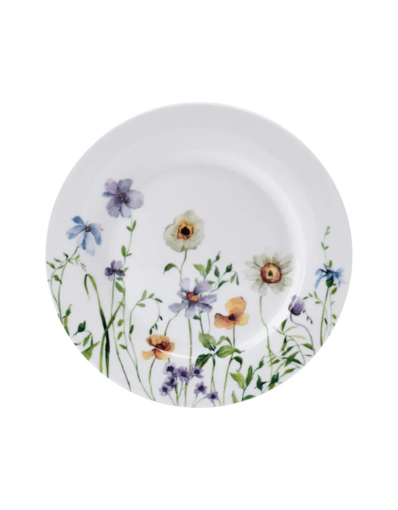 Audrina 12pc Bone China Dinnerware Set