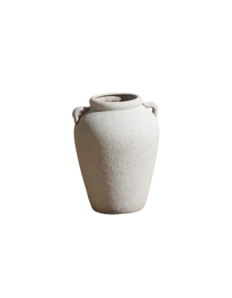 Porcelain Vase with Handle Design