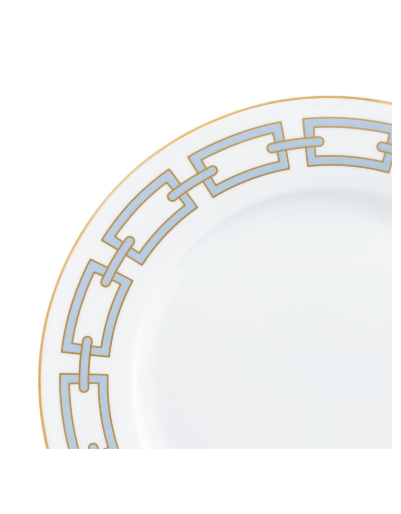 Abbey Light Blue 20pc Bone China Dinnerware Set