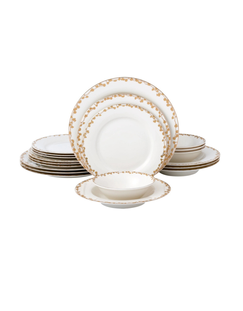 Elizabeth 20pc Bone China Dinnerware Set